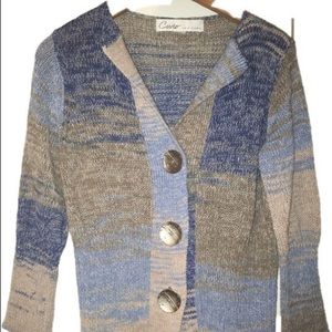 Curio New York Cardigan Sweater Medium buttons